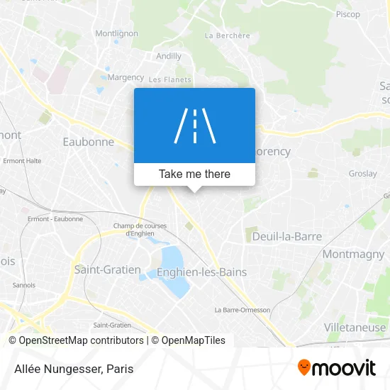 Allée Nungesser map