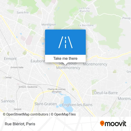 Rue Blériot map