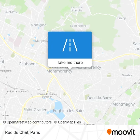 Rue du Chat map
