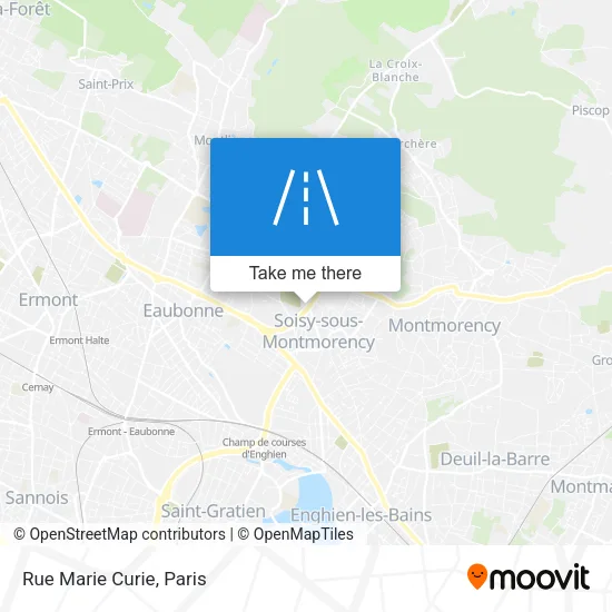 Rue Marie Curie map