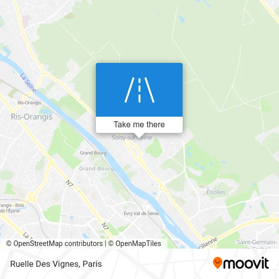 Ruelle Des Vignes map