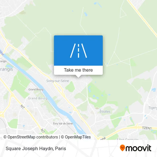 Square Joseph Haydn map