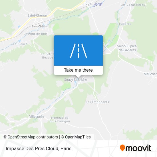 Impasse Des Près Cloud map