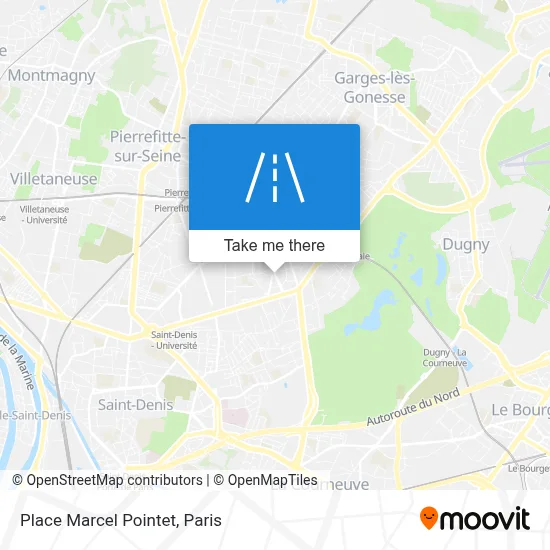 Place Marcel Pointet map
