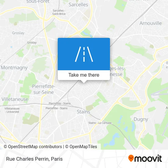 Rue Charles Perrin map