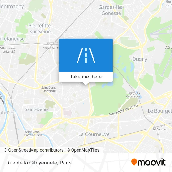Rue de la Citoyenneté map