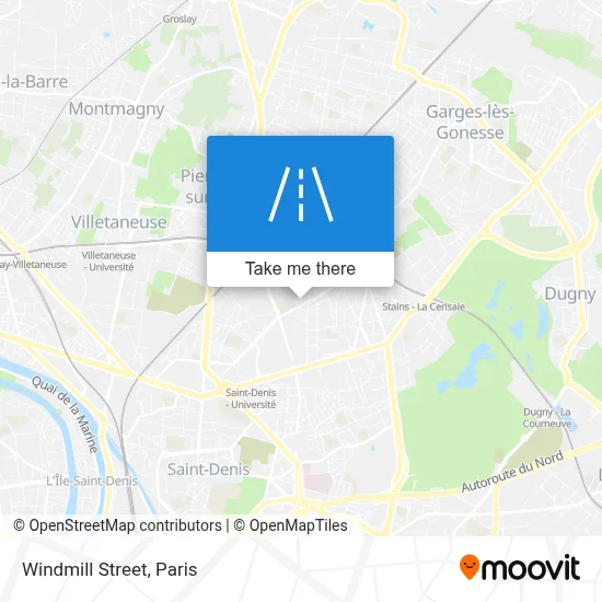 Rue du Moulin À Vent map