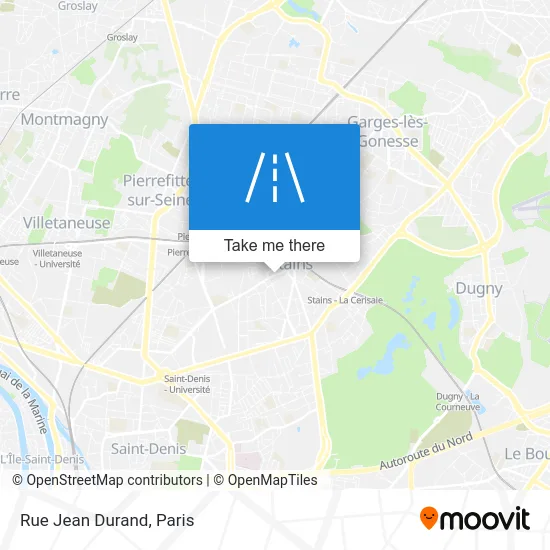 Rue Jean Durand map