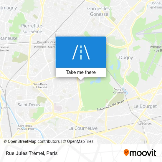 Rue Jules Trémel map