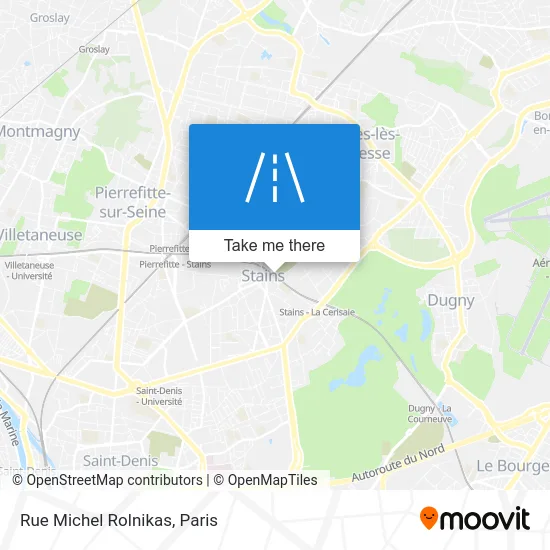 Rue Michel Rolnikas map