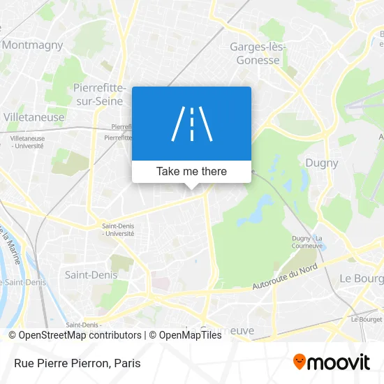 Rue Pierre Pierron map