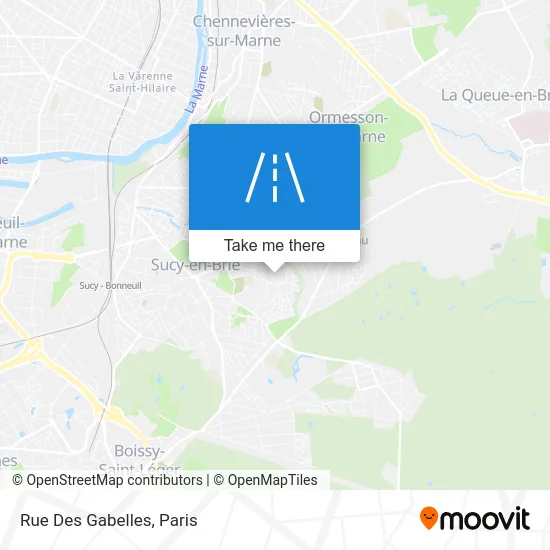 Rue Des Gabelles map