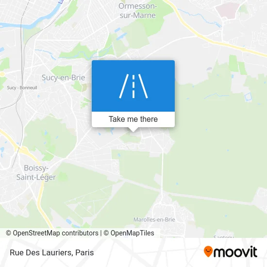 Rue Des Lauriers map