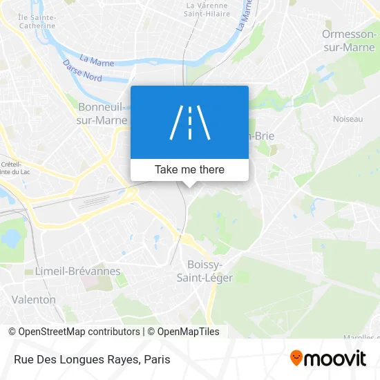 Rue Des Longues Rayes map