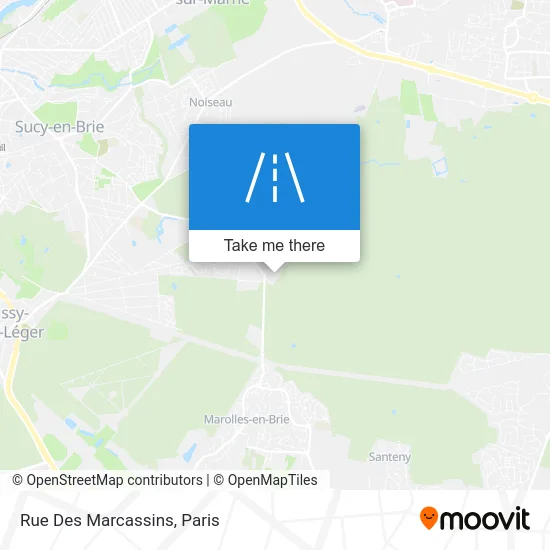 Rue Des Marcassins map