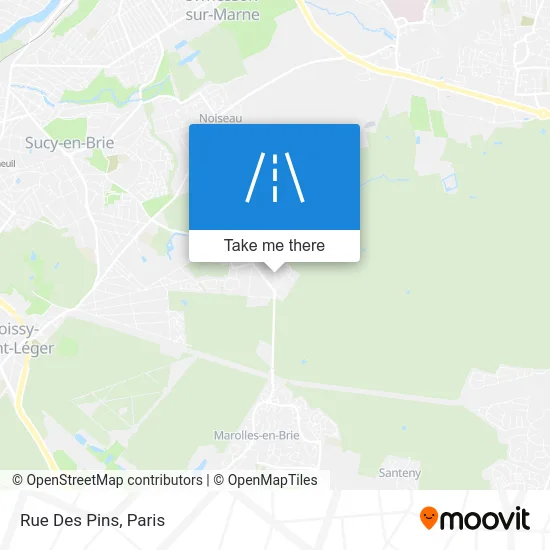 Rue Des Pins map