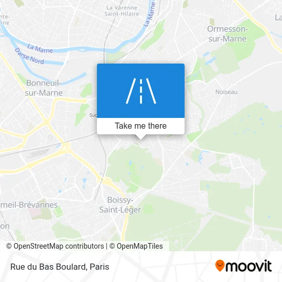 Rue du Bas Boulard map