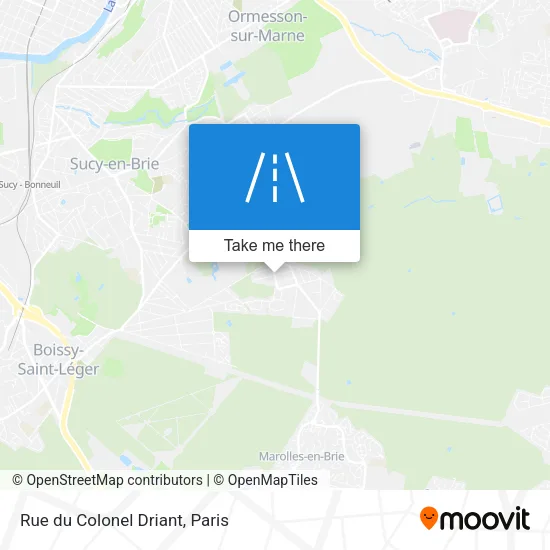 Rue du Colonel Driant map