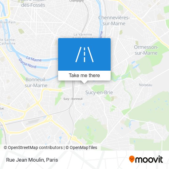 Rue Jean Moulin map