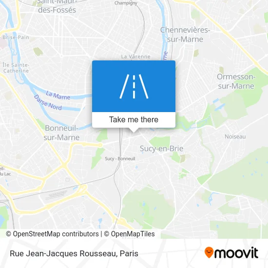 Rue Jean-Jacques Rousseau map