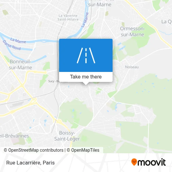 Rue Lacarrière map