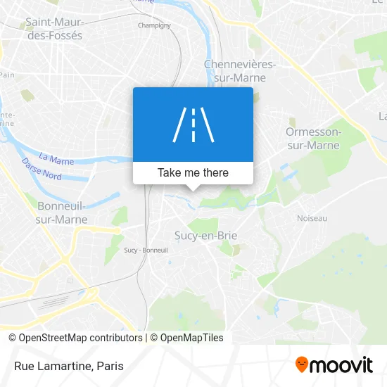 Rue Lamartine map
