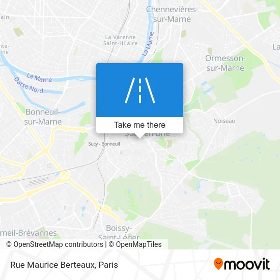 Rue Maurice Berteaux map
