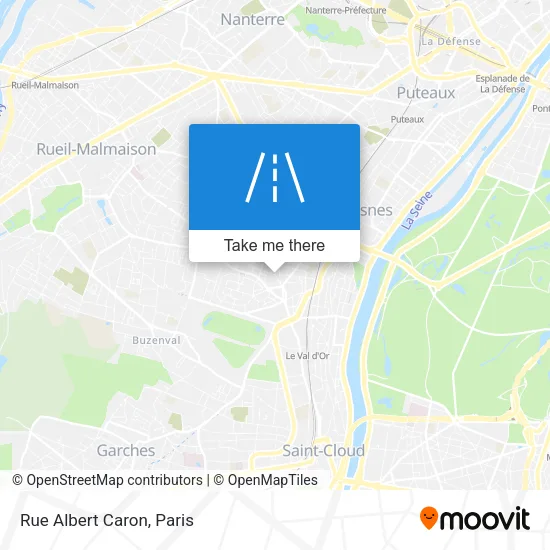 Rue Albert Caron map