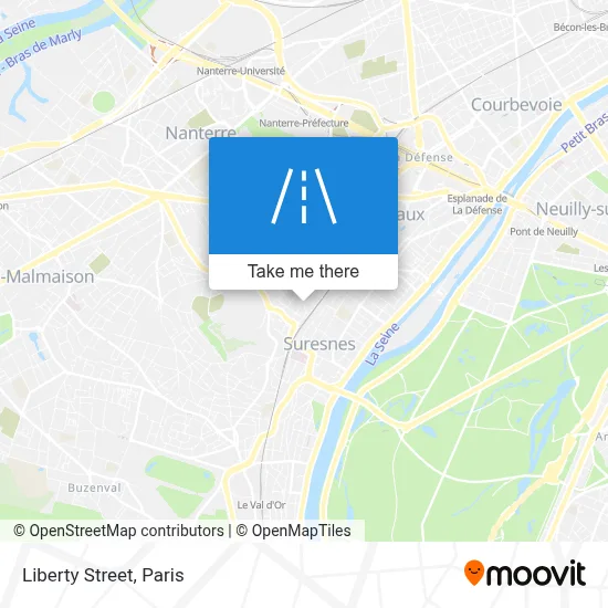 Rue de la Liberté map