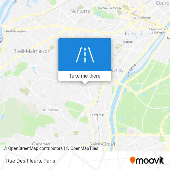 Rue Des Fleurs map