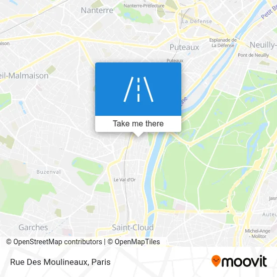 Rue Des Moulineaux map