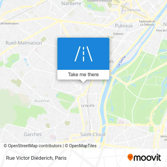 Rue Victor Diéderich map