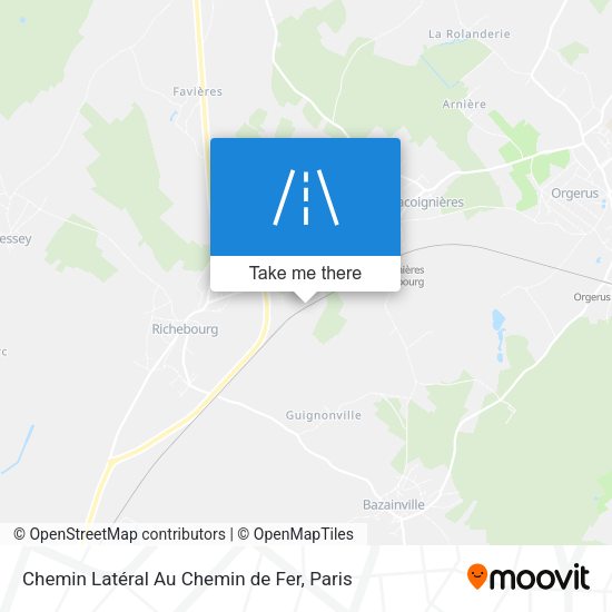 Chemin Latéral Au Chemin de Fer map
