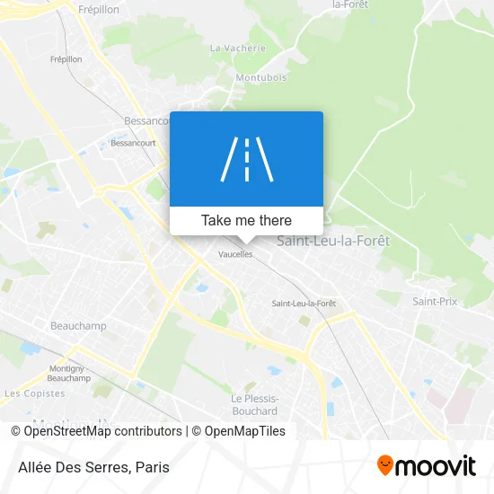 Allée Des Serres map