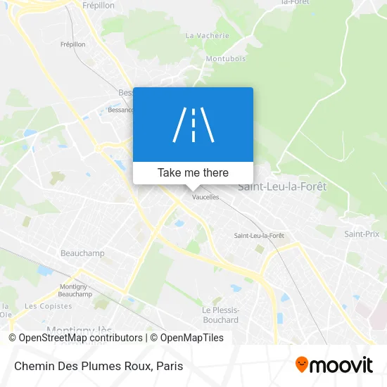 Chemin Des Plumes Roux map