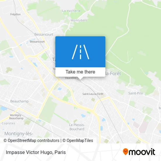 Impasse Victor Hugo map