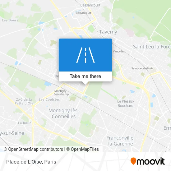 Place de L'Oise map