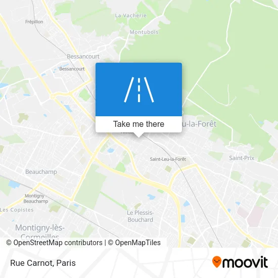 Rue Carnot map