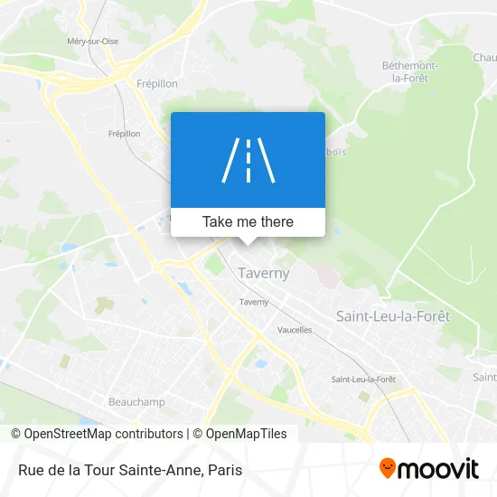 Rue de la Tour Sainte-Anne map