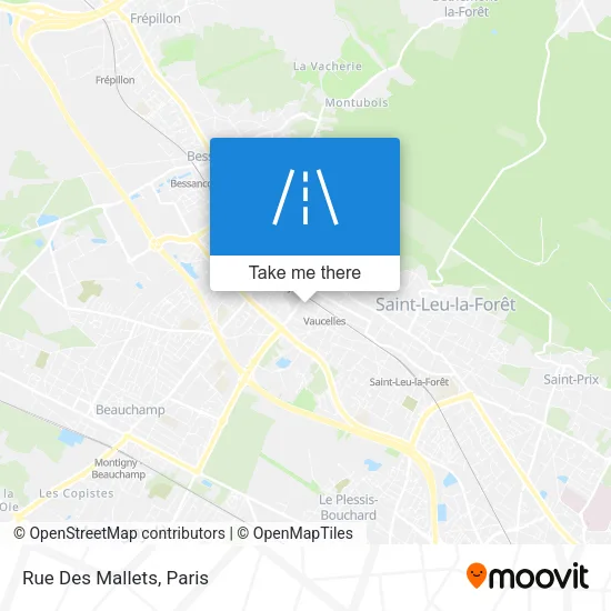 Rue Des Mallets map