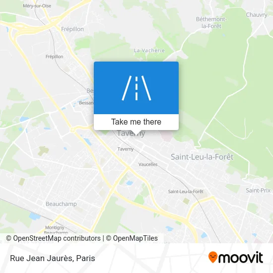 Rue Jean Jaurès map