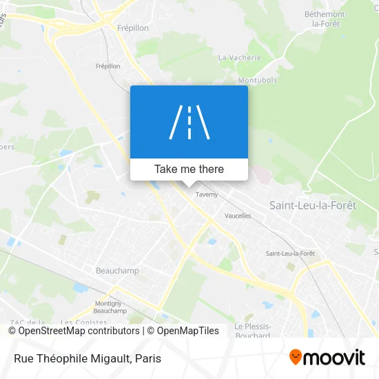 Rue Théophile Migault map