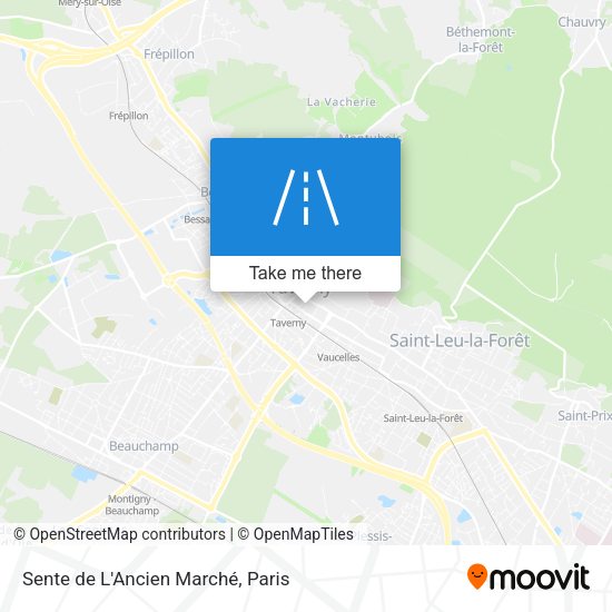 Sente de L'Ancien Marché map