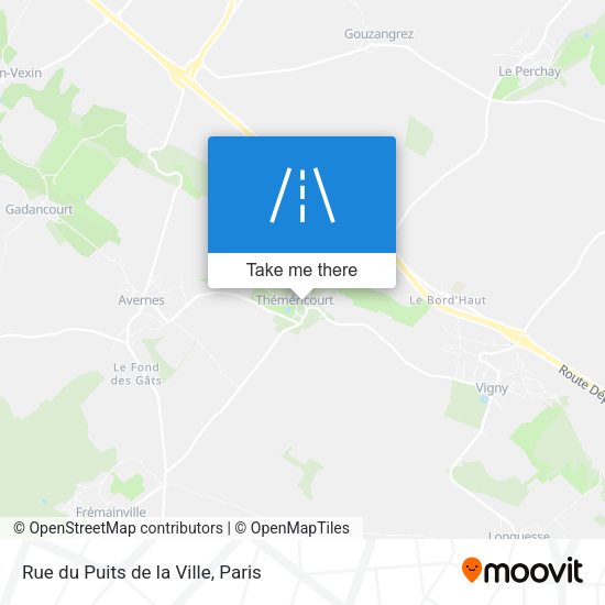 Rue du Puits de la Ville map