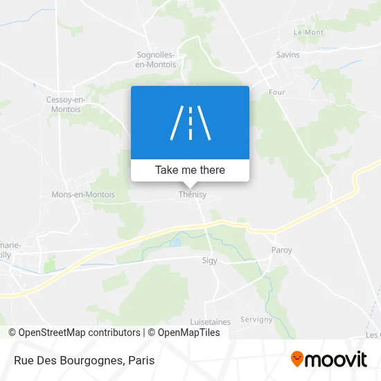 Rue Des Bourgognes map