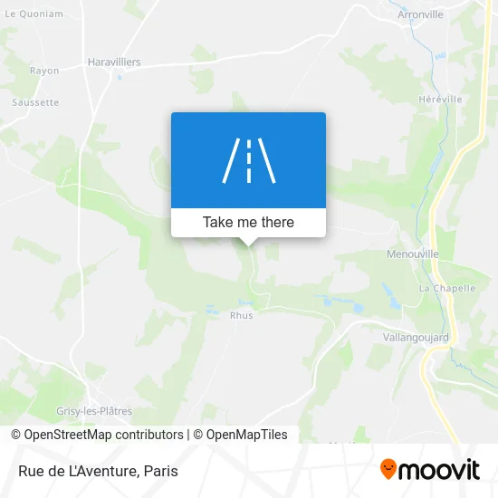 Rue de L'Aventure map