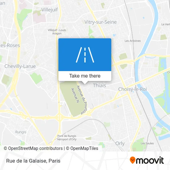 Rue de la Galaise map