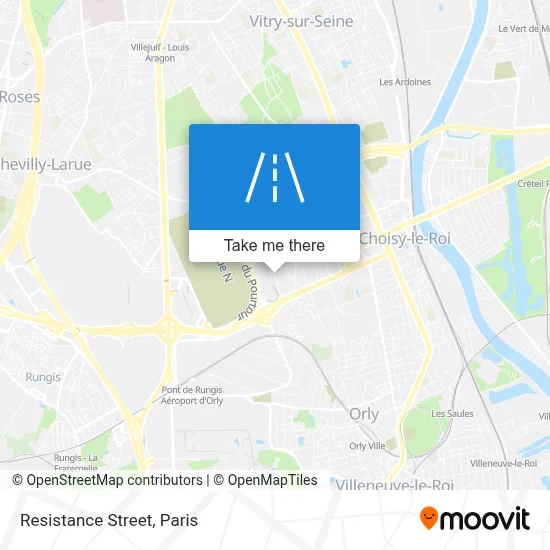 Rue de la Résistance map