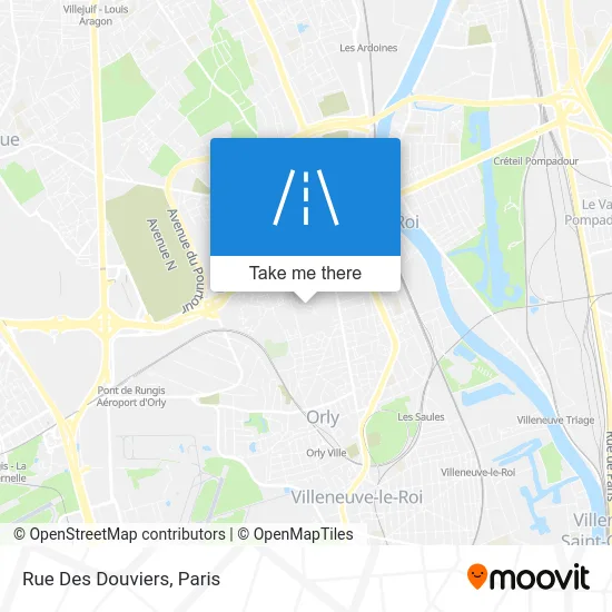 Rue Des Douviers map