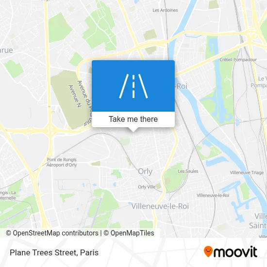 Rue Des Platanes map